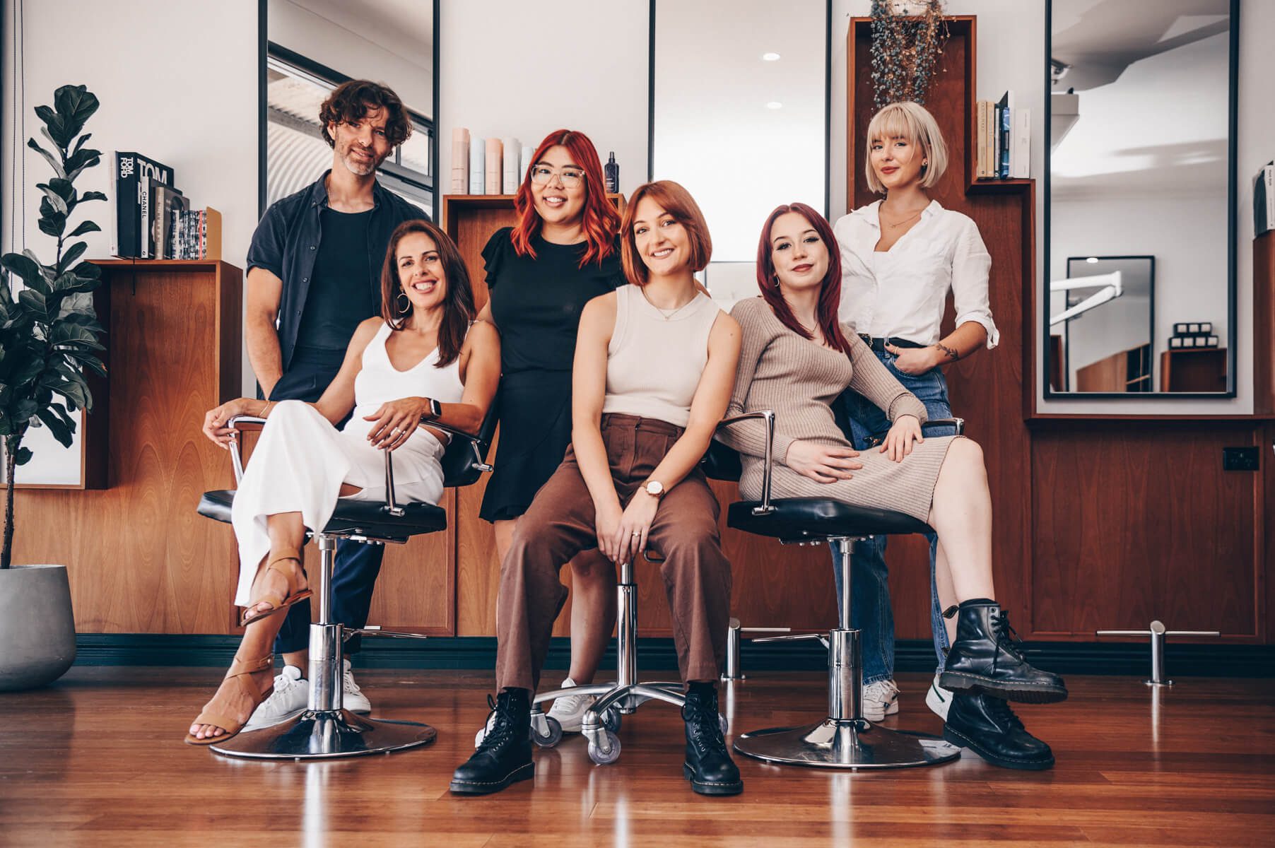 The Juicy Golden salon team